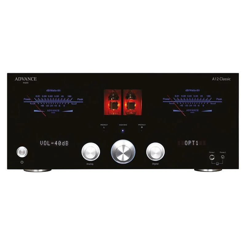 Advance Paris A12 CLASSIC Amplificatore integrato 180W stereo 2 canali con HDMI