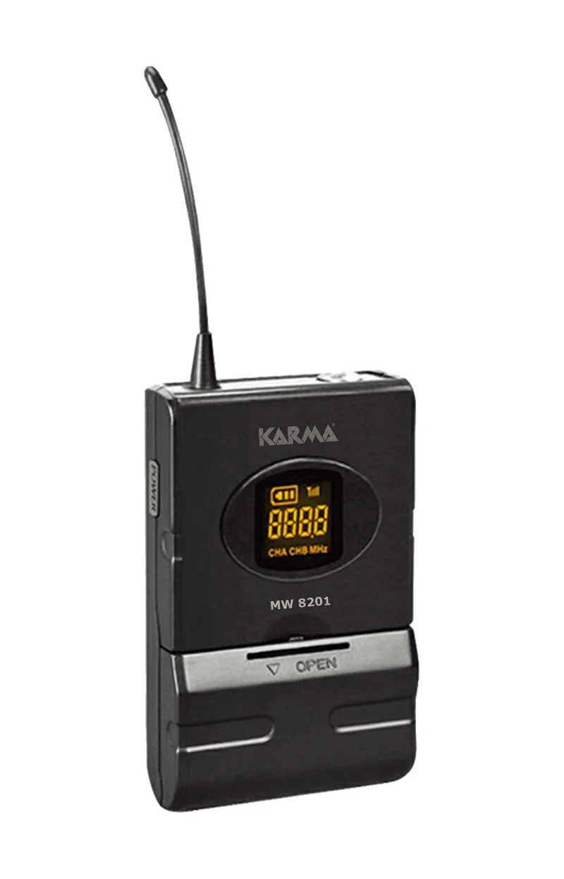 KARMA MW 8201B Trasmettitore bodypack per serie SET 8200
