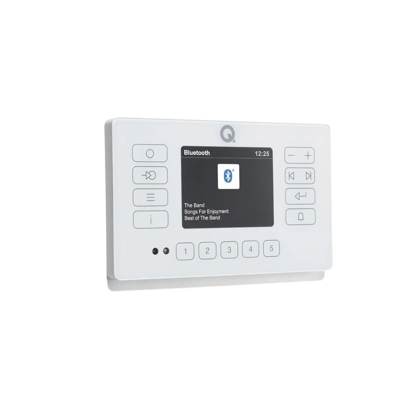 Q Acoustics E120 Radio streamer DAB+ BT da Installazione, Amplificazione stereo 2 x 25W