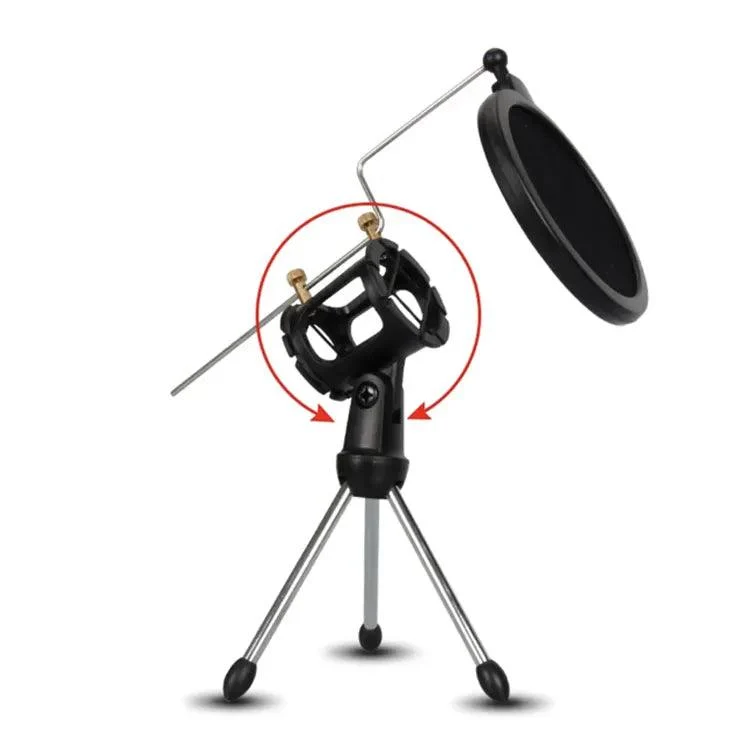 EXTREME F9 ASTA DA TAVOLO PER MICROFONO CON SUPPORTO ANTI SHOCK E FILTRO ANTI POP INTEGRATO