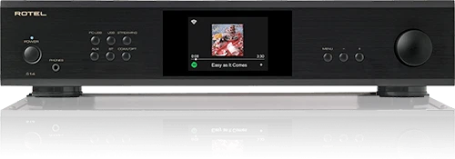 Rotel S-14 Amplificatore integrato e Streamer di rete all-in-one 160W, Bluetooth aptX HD