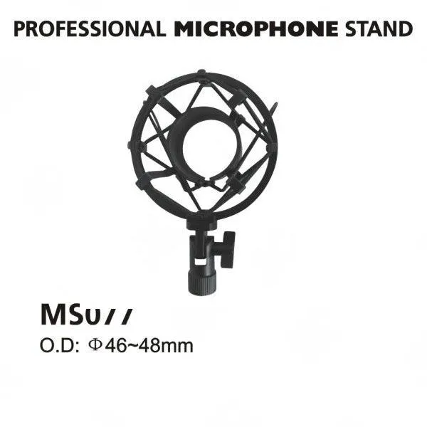 EXTREME MS077 SHOCK MOUNT SOSPENSIONE ELASTICA MICROFONO DA STUDIO ( SHOCKMOUNT RAGNO ) DIAMETRO 46-48MM