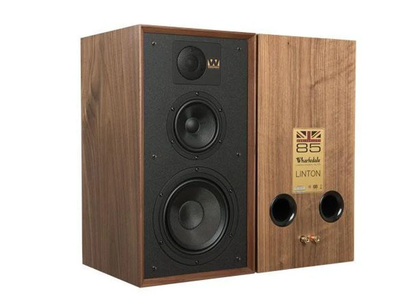Wharfedale LINTON Heritage WALNUT diffusori da stand a 3 vie bass reflex 25-200W