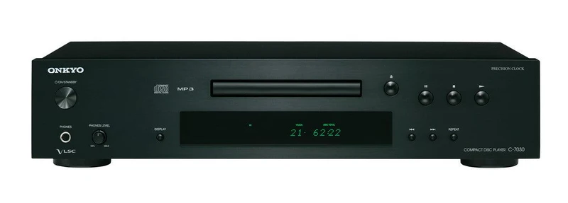 Onkyo C-7030 Lettore CD Audiophile - circuito di clock allo stato dell'arte DAC Wolfson da 24 bit / 192 kHz