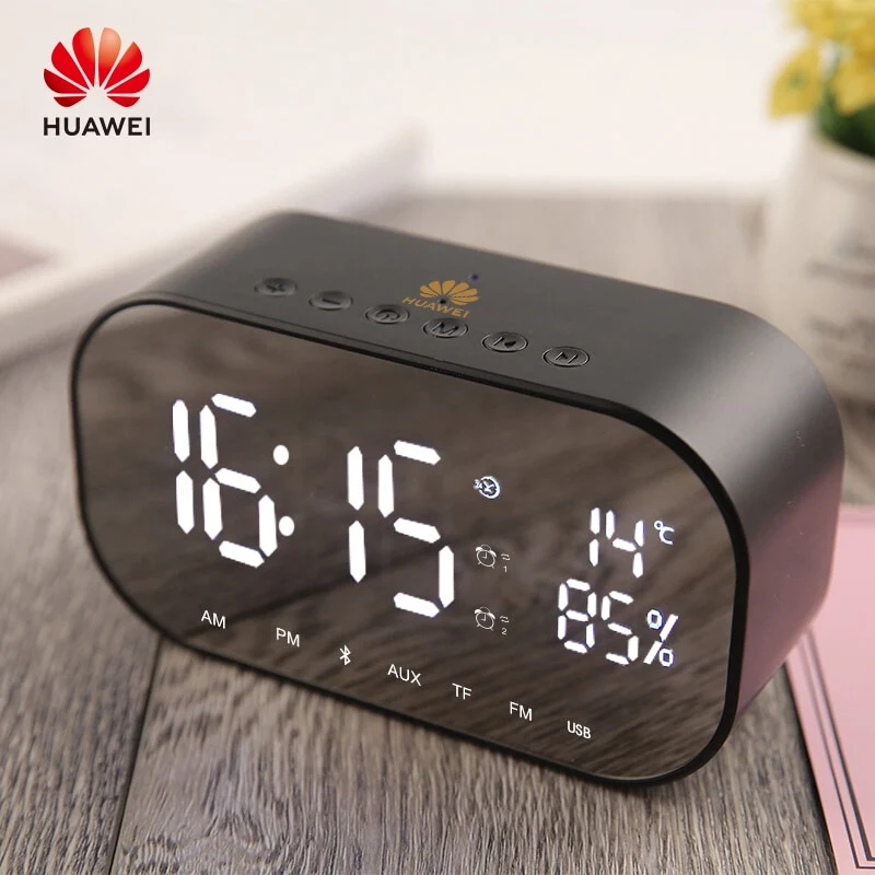 Alarm Clock Bluetooth Speaker FM Radio