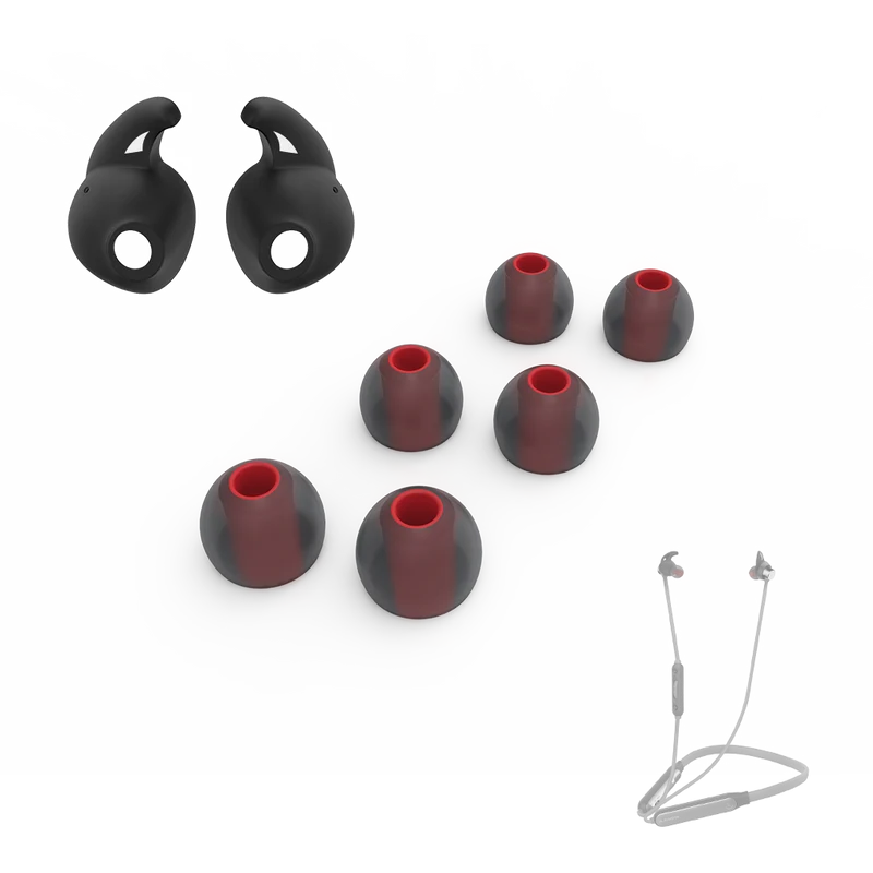 Earbuds and earfins for NB18