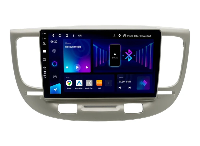 Phonocar SM378 Autoradio per KIA RIO II (JB) Android schermo 9" QLED