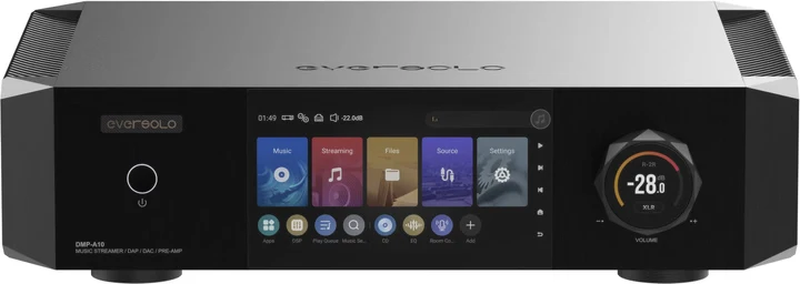 Eversolo DMP-A10 streamer top di gamma DAC ESS Sabre e preamplificatore per impianti hi-fi esigenti