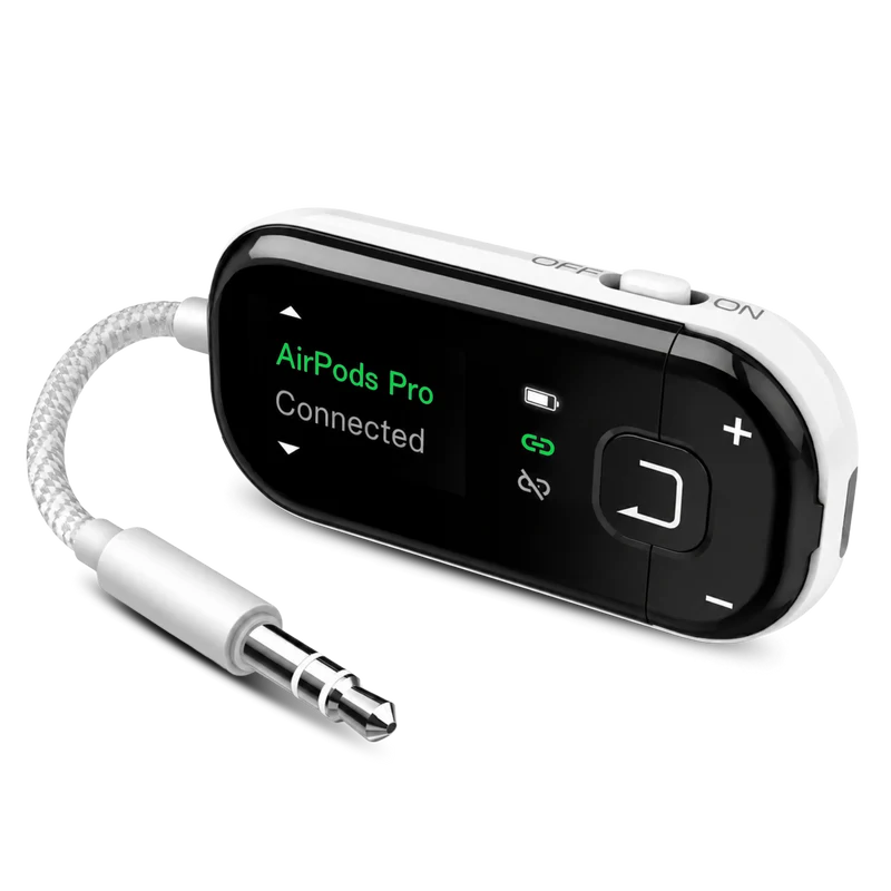 Voyager | Bluetooth Airplane Adapter with Auracast
