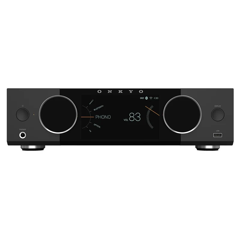ONKYO MUSE Y40 BLACK Amplificatore integrato Audiophile streamer,. DAC e Phono