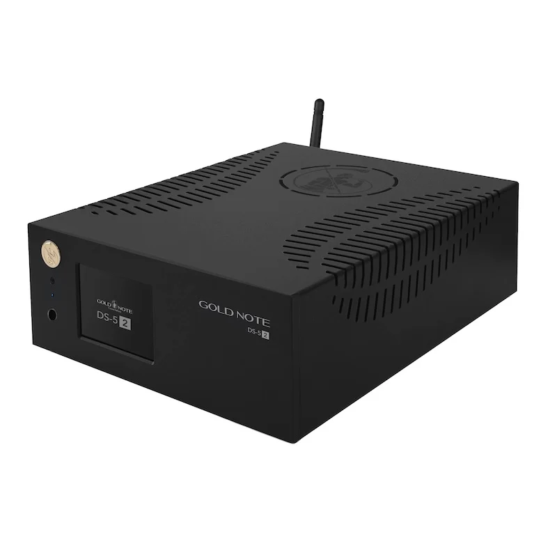 Gold Note DS-5.2 sorgente digitale all-in-one: streamer, DAC, preamplificatore e amplificatore per cuffie