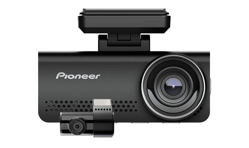 Pioneer VREC-Z820DC Dash Camera 2CH anteriore e posteriore, 2a camera inclusa - 4K - Visione 139° - Display 3,2" - ADAS - Wifi