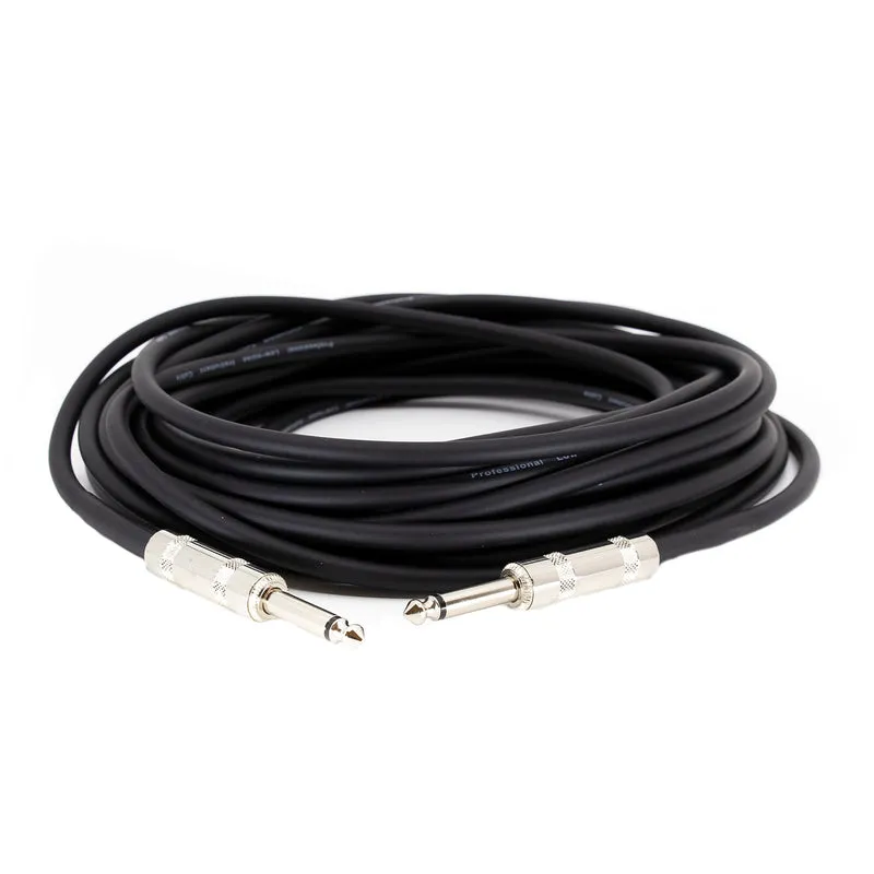 Master Audio PMC624/10 cavo audio schermato due connettori Jack mono 6,3 mm da 10MT
