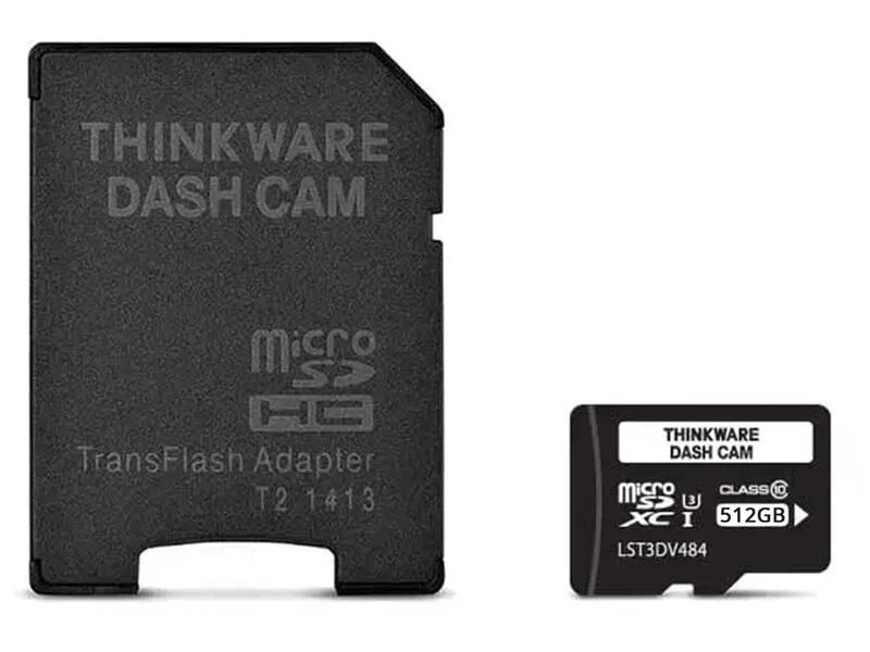 Thinkware SD-CARD 512GB Scheda microSD per archiviazione dati, Tecnologia SPOR