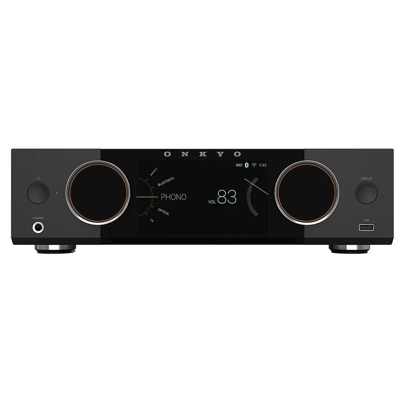ONKYO MUSE Y50 BLACK Amplificatore integrato Audiophile streamer Ethernet/Wi-Fi, HDMI 4k, DAC