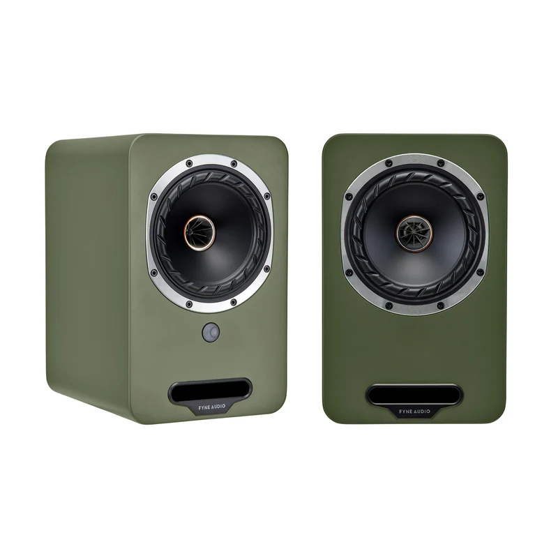 Fyne Audio Cubitt 5 Coppia diffusori da scaffale Bluetooth tecnologia IsoFlare 2 vie bass-reflex Bluetooth 5.0 aptX HD & AAC