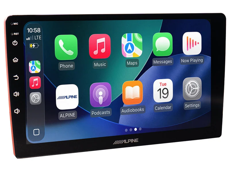 Alpine INE-AW409S Autoradio multimediale universale HI-RES, Alpine OS da 9 pollici (4+64G)