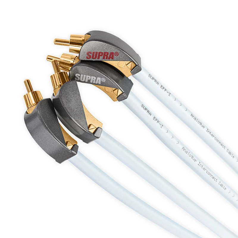 Supra EFF-IRB AUDIO coppia di cavi di interconnessione RCA/RCA IRB angolati