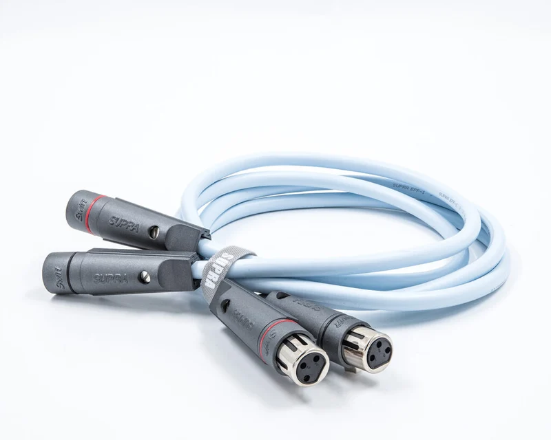 Supra EFF-IXLR AUDIO coppia cavi bilanciati connettori SUPRA SWIFT XLR/XLR