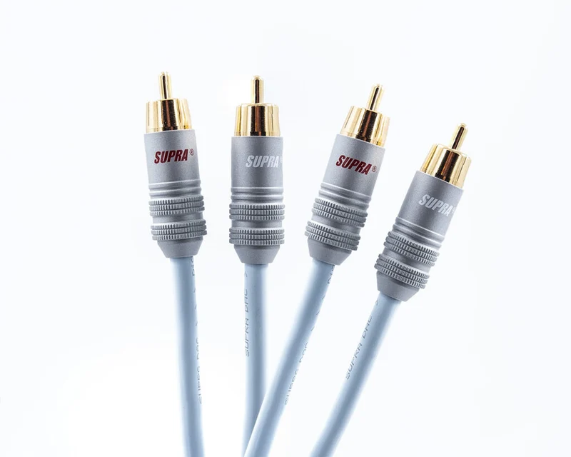 Supra DAC-X AUDIO BLUE coppia di cavi analogici RCA/RCA