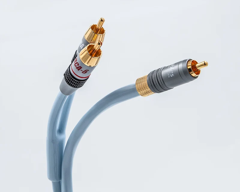 Supra Y-LINK 1RCA-2RCA BLUE cavo con connettore a Y semi-bilanciato