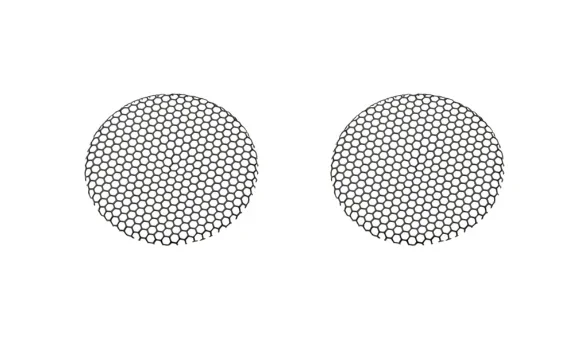 Gladen AEROSPACE GRILL 80 coppia di griglie per woofer Aerospace da 80 mm