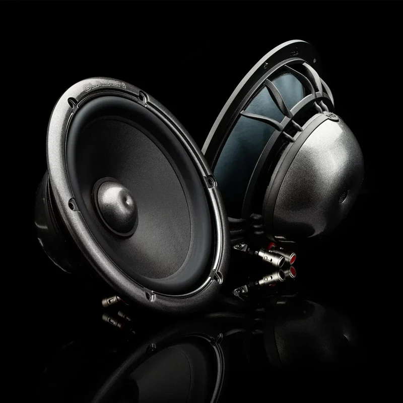 Gladen AEROSPACE 165 PP (Phase Plug) coppia di mid-woofer High End da 165mm 3 Ohm 135W