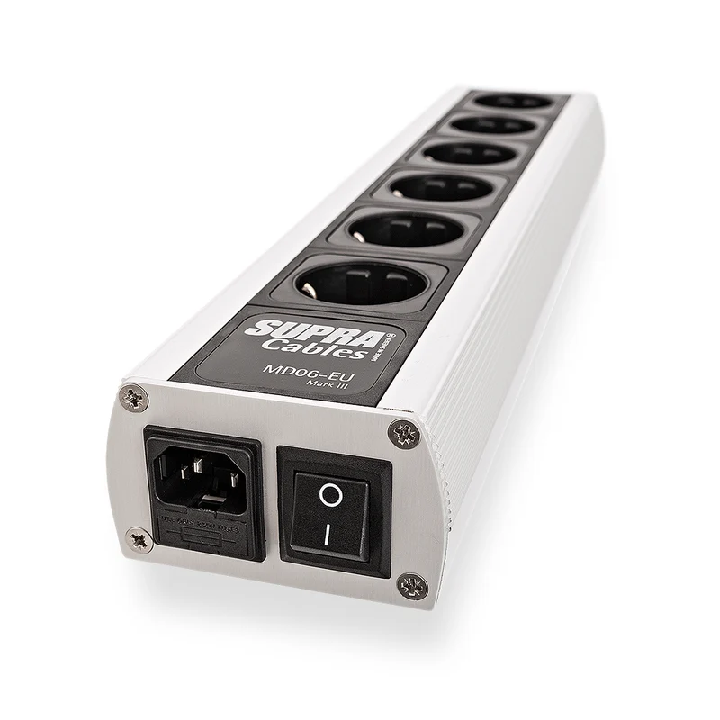 Supra MD06-EU SWITCH ciabatta filtrata Hi-Fi a 6 prese con interruttore