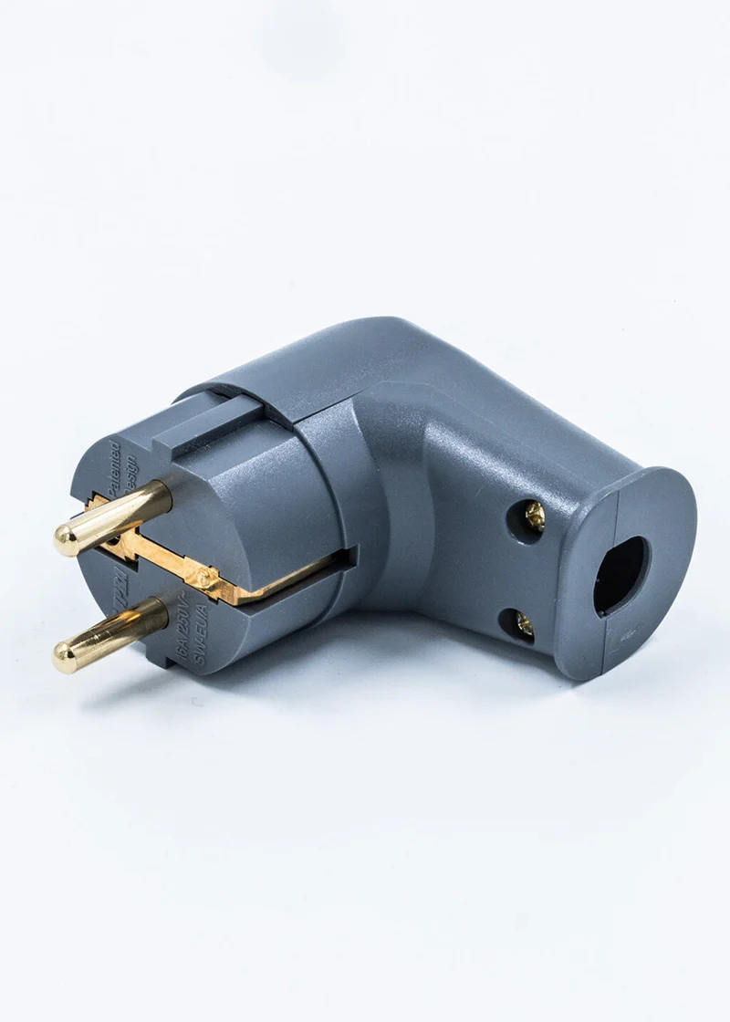 Supra SW-EU/A MALE connettore di rete Schuko maschio angolato 16A