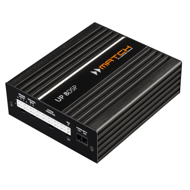 MATCH UP 8DSP MK2 Amplificatore 8 canali con DSP 9-canali per upgrade Car Audio