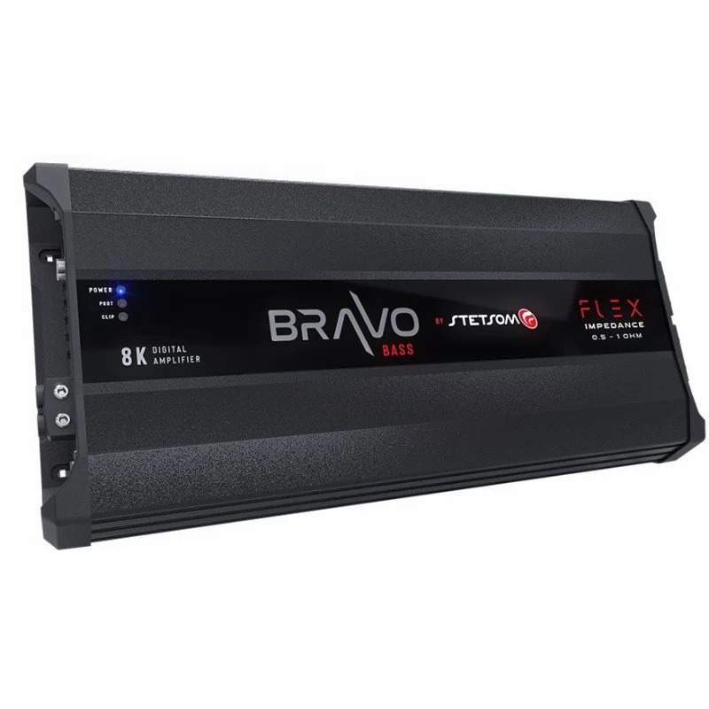 Stetsom BRAVO FLX 8K Amplificatore Digitale per subwoofer 1x8000W RMS 0.5-1ohm