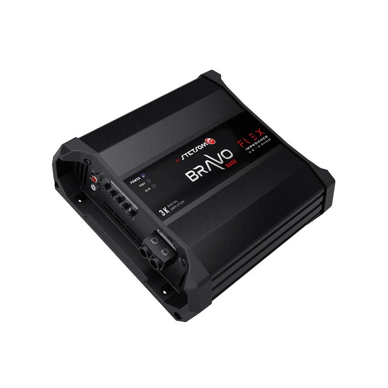 Stetsom BRAVO FLX 3K Amplificatore Digitale per subwoofer 1x3000W RMS 0.5-2ohm