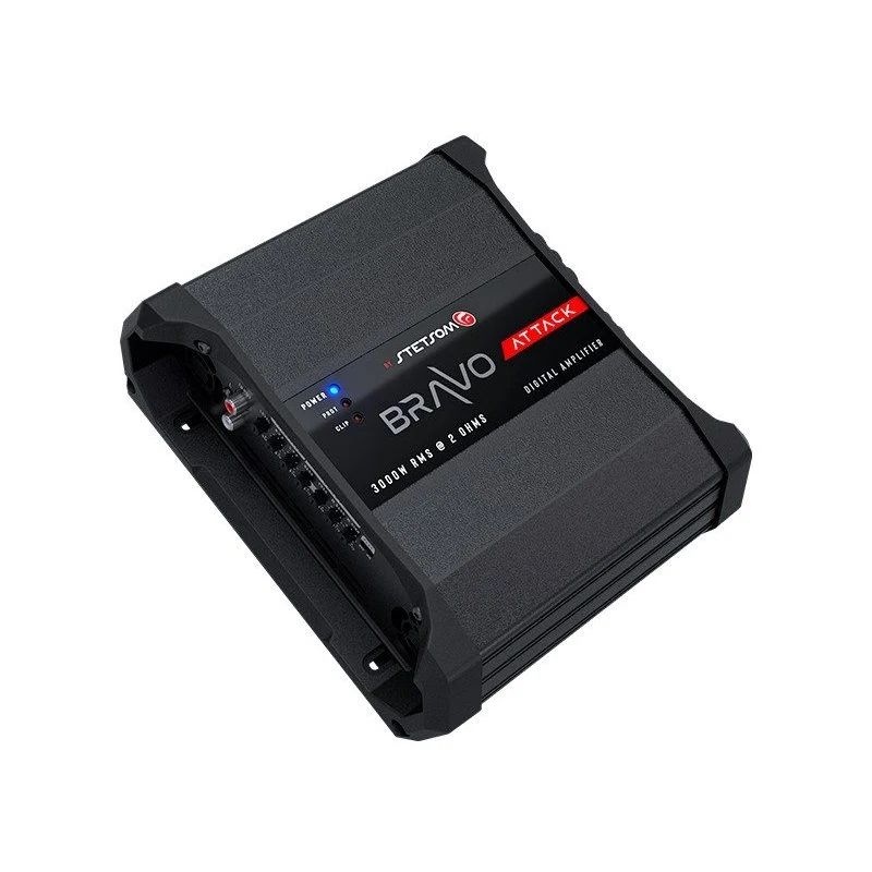 Stetsom BRAVO 3000 Attack - 2 ohm Amplificatore Digitale 1x 3000W RMS