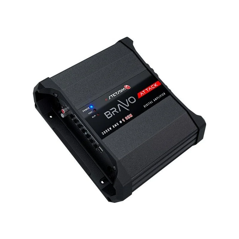 Stetsom BRAVO 3000 Attack Amplificatore Digitale 1x 3000W RMS - 1 ohm