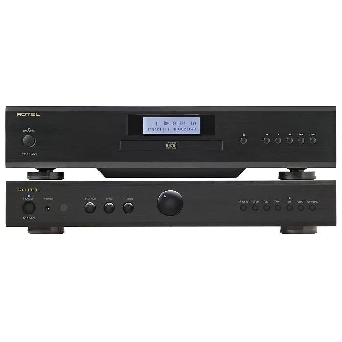 Rotel A-11 MKII + CD-11 MKII Amplificatore integrato 50+50W + Lettore CD Hi-Fi