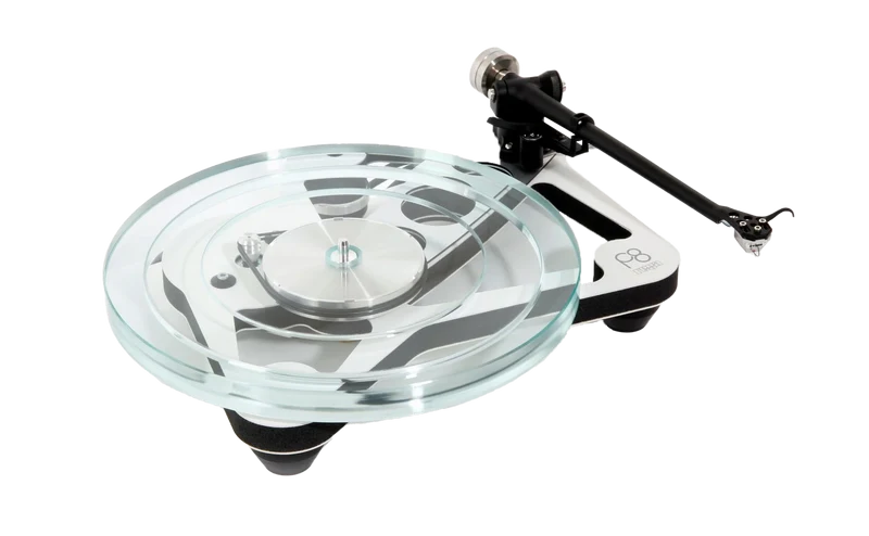 REGA Planar 8 BIANCO Giradischi HIFI triplo piatto in vetro, braccio RB880 alimentazione esterna (Copia)