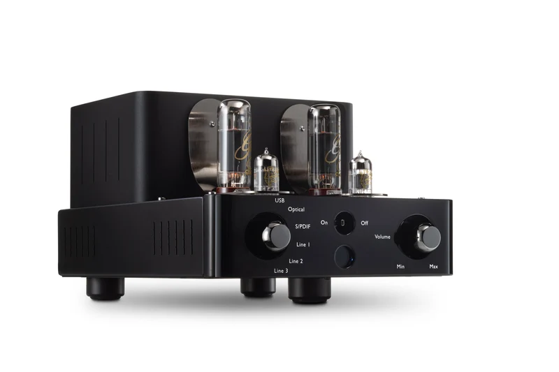 Unison Simply Italy Black Edition Amplificatore integrato a valvole (KT77+ECC82 ) in Classe A - MADE IN ITALY