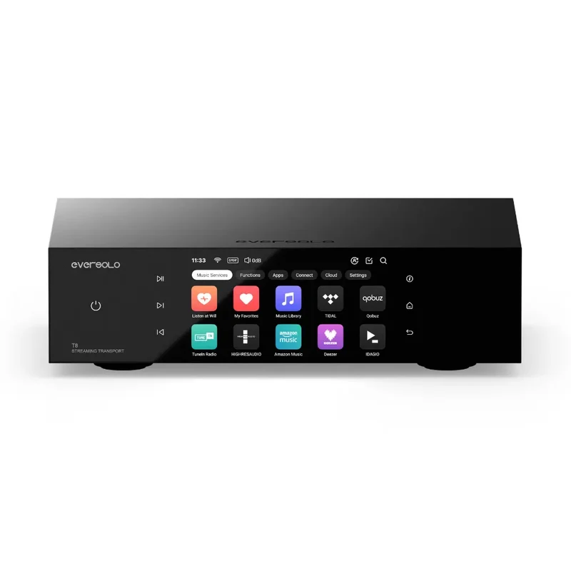 Eversolo T8 Streamer Trasporto di Livello Professionale