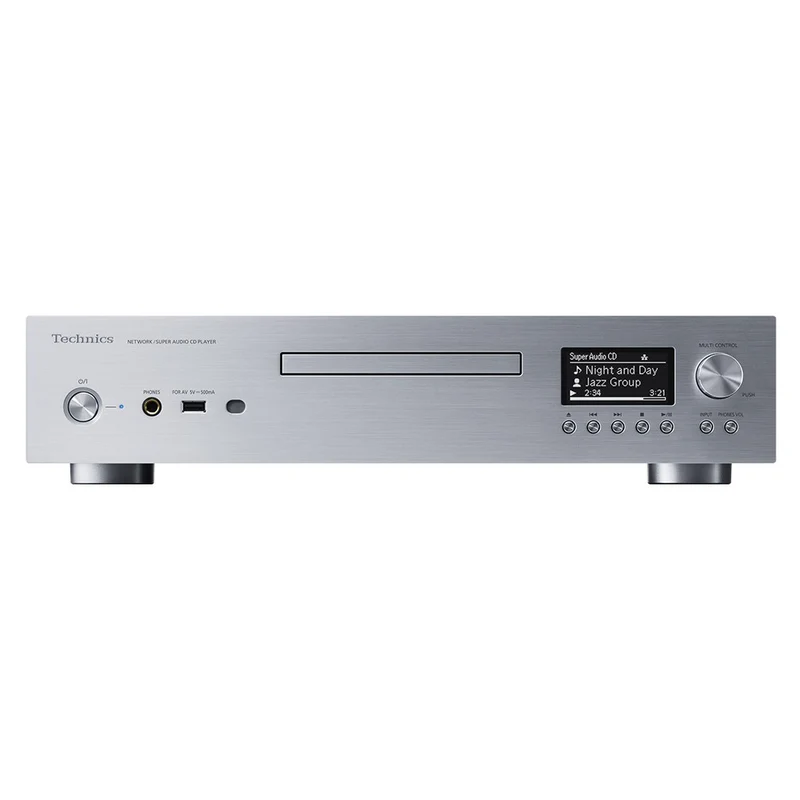 TECHNICS SL-G700M2 SILVER lettore SACD/MQA-CD/CD, convertitore DAC, streamer di rete