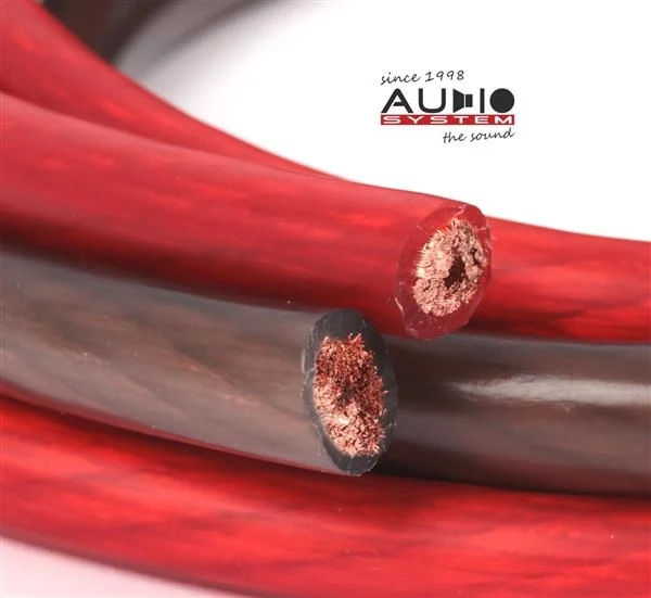 Audio System z-PC 50 R Cavo di alimentazione da 50 mmq ROSSO o Marrone (al metro)