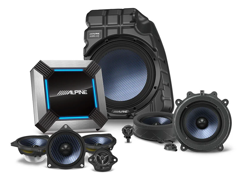 Alpine SPC-206ATM3-19 Sistema audio premium per Tesla Model 3 (2019-2021)