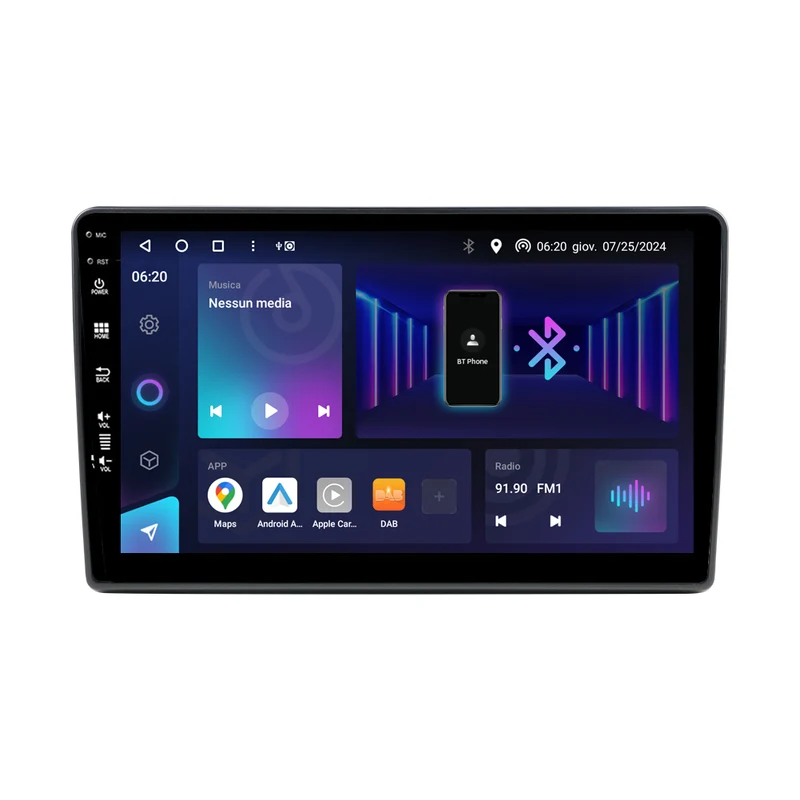 Phonocar SM370 Autoradio Android 9" QLED per FIAT PANDA (312,319) dal 2012