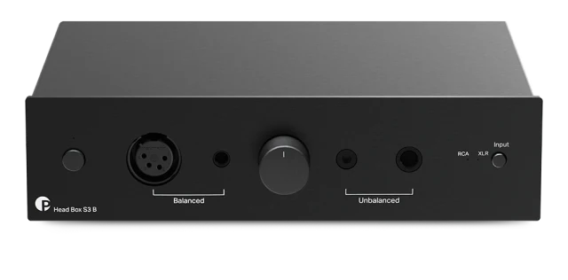 Pro-ject Head Box S3 B Amplificatore per cuffia bilanciato, doppi chip TPA6120A2
