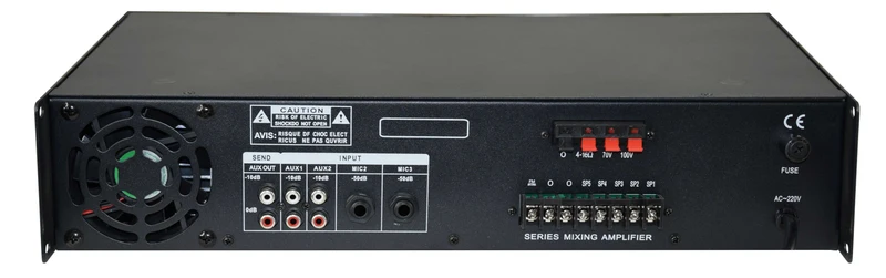 GLEMM PAA 360TMZB Amplificatore PA 360W 4-16ohm /100V - 5 zone