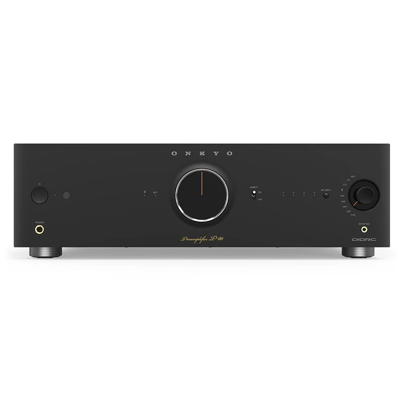 ONKYO ICON P-80 BLACK Preamplificatore stadio Phono MM/MC, DAC, streamer Ethernet/Wi-Fi