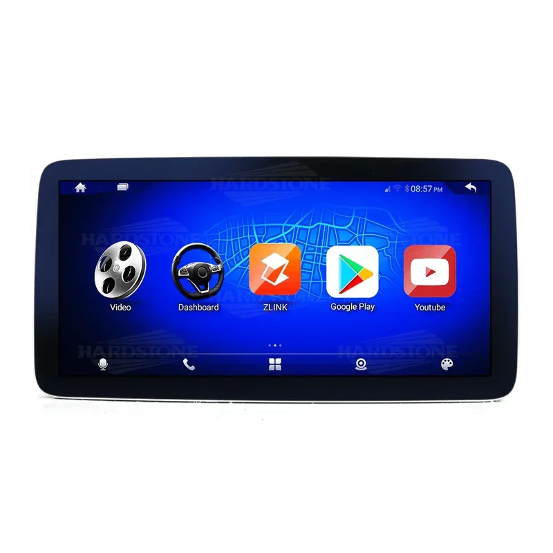 Hardstone HS BEN15-ULZ12-0 Autoradio Android per Mercedes (2012-2021) con sistema NTG 5.0