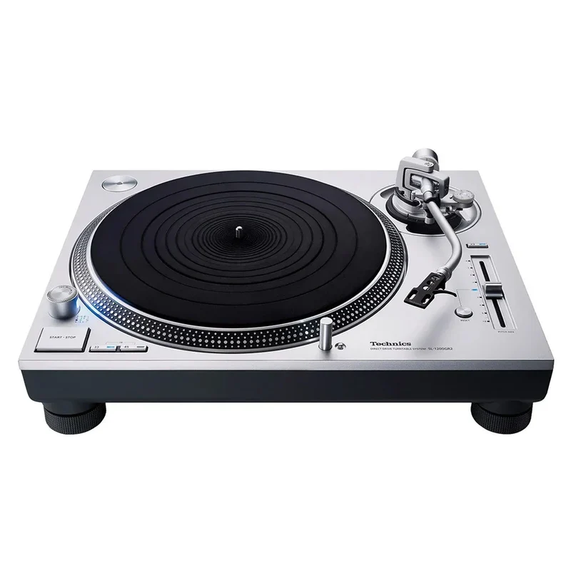 TECHNICS SL-1200GR2 SILVER Giradischi manuale a telaio rigido e trazione diretta