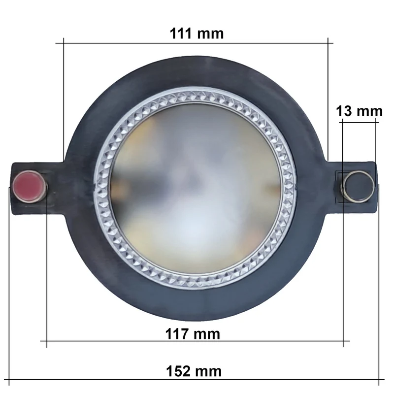 Master Audio SDT11 Membrana di ricambio 72 mm 8 Ohm per driver DR10