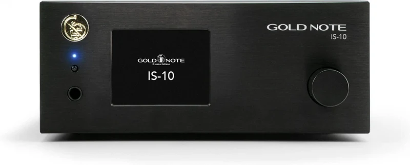 Gold Note IS-10 amplificatore integrato hi-end con DAC e streamer di rete 140W