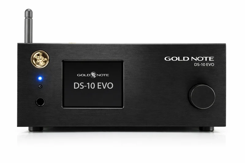 Gold Note DS-10 EVO streamer di rete, convertitore D/A e amplificatore cuffie high-end